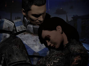 Mass Effect - Kaidan rescues Shepard