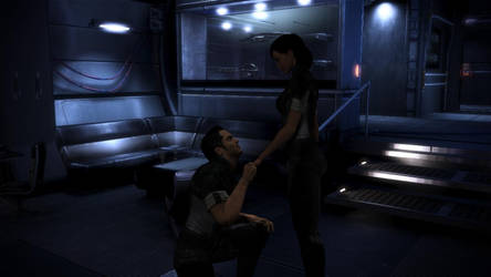 Mass Effect 3 - Kaidan Proposes to Shepard
