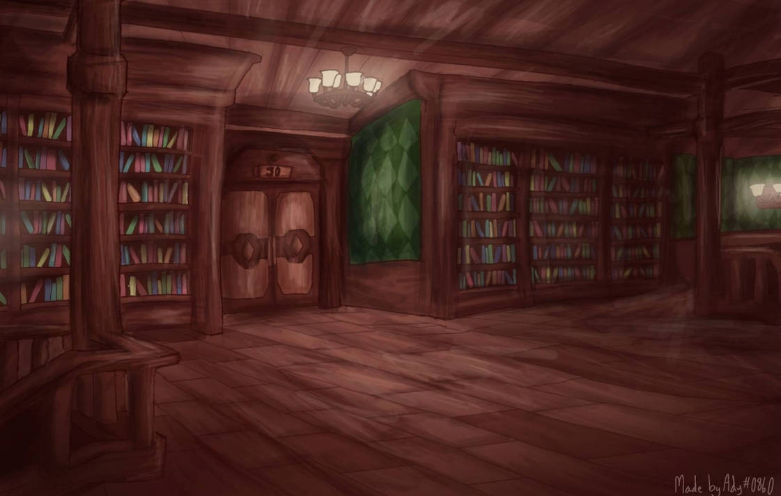 Library Entrance (Doors Roblox) by AdysRoses on DeviantArt