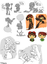 Raz Doodles - Psychonauts Fanarts