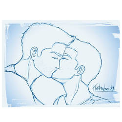 Sterek kiss 3