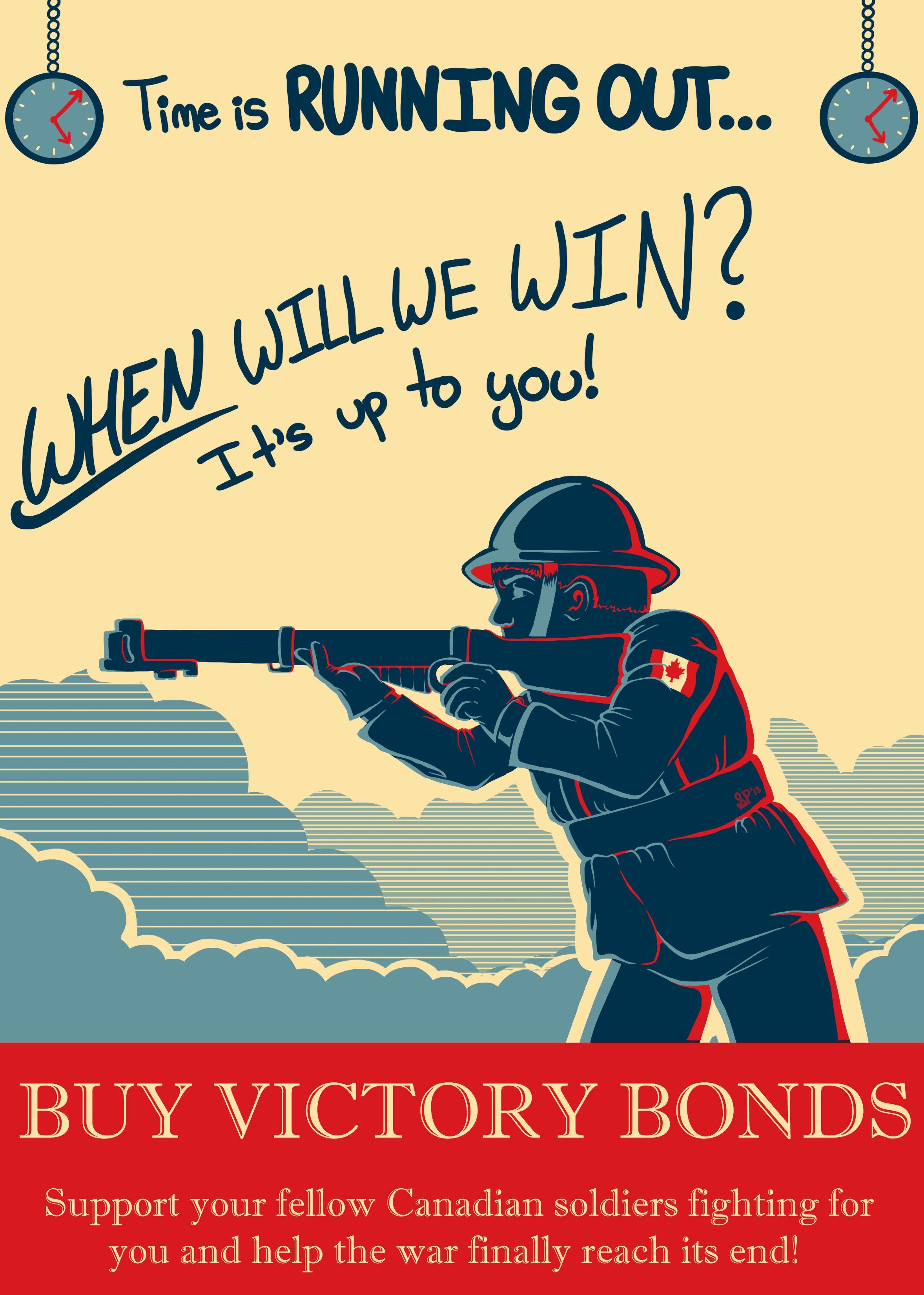 WW1 Propaganda Poster by GlaceTheCat on DeviantArt