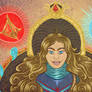 .:Commission:. Starla Winter's Thangka Portrait