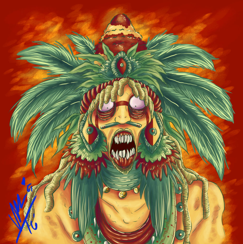 Xipe Totec by Youalahuan on DeviantArt