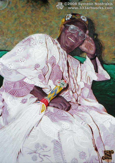Portrait Of A Nigerian Prince by 333artworks