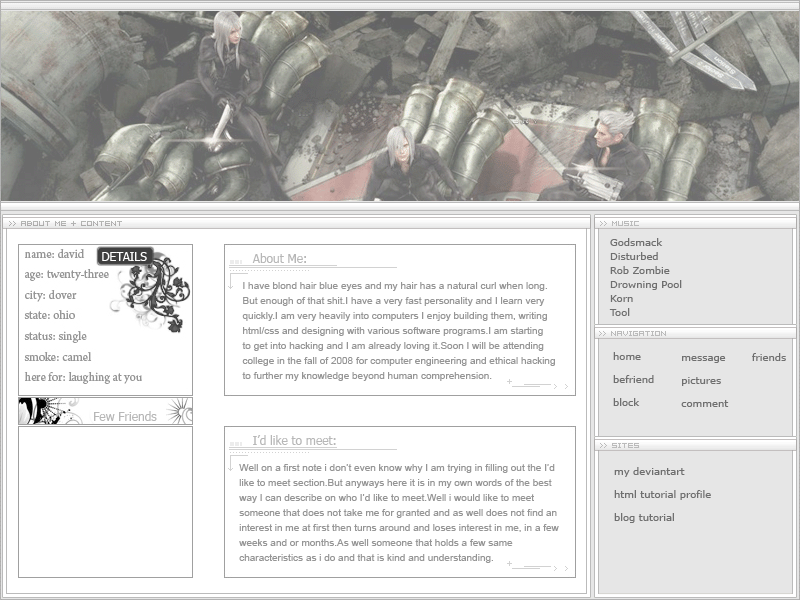 Final Fantasy Layout by draco-dragon84 on DeviantArt