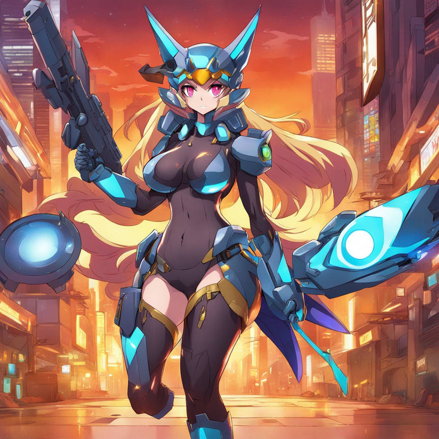 Female Protogen Blue female protogen by kubaord on DeviantArt