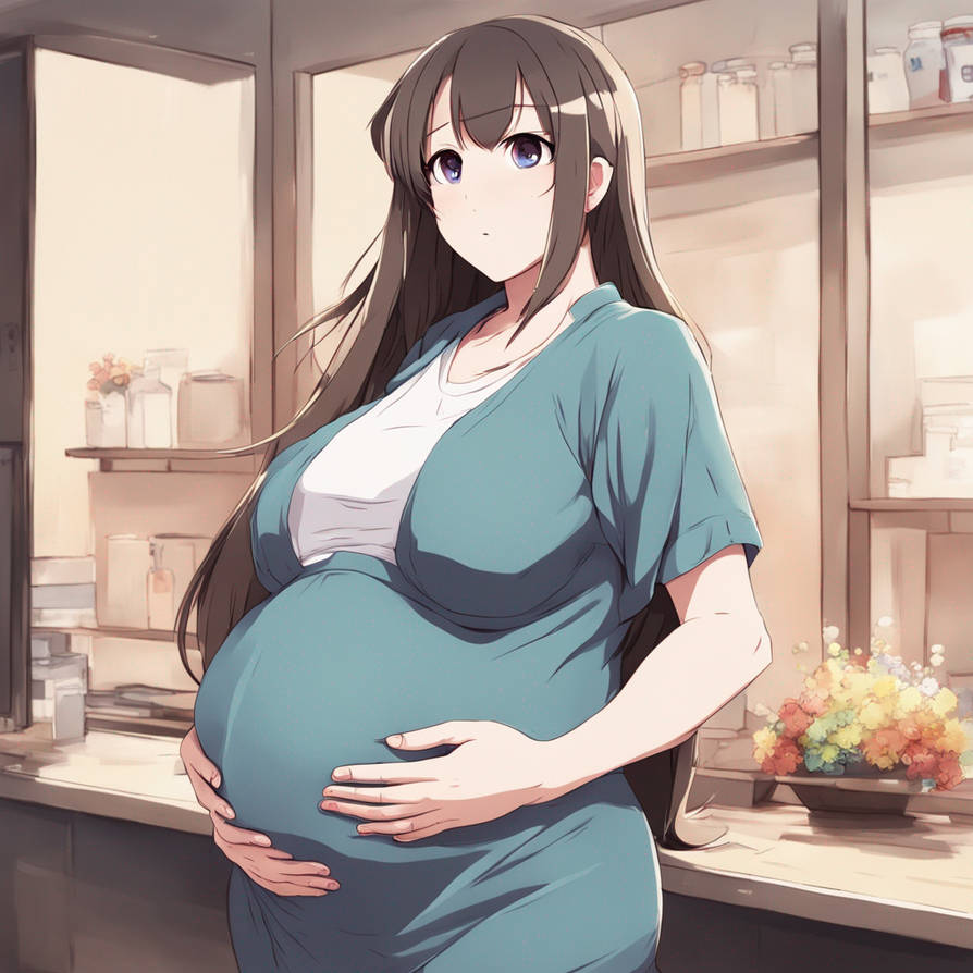 A Pregnant Anime Girl