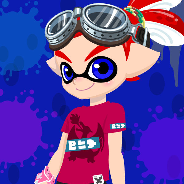 Tristan the Inkling (Splatoon Form) by TristanStern17 on DeviantArt