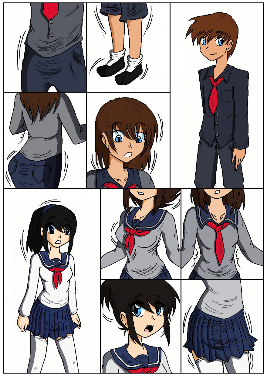 Jc Tg Project Examples Tg Project- Boy to Jap. School Girl(Colored) by AlternateAccount4 on ...