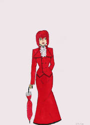 Madame Red colored