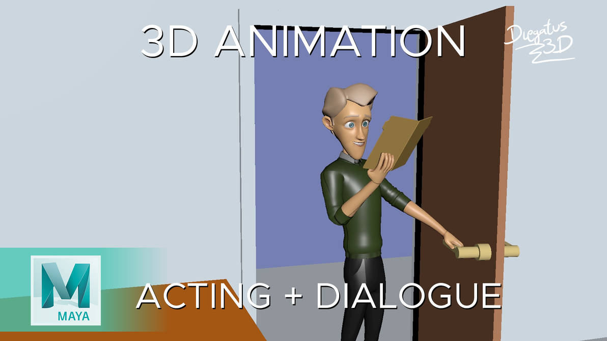 ActingDialogue3D Animation: Acting with dialogue by Diegatus on DeviantArt