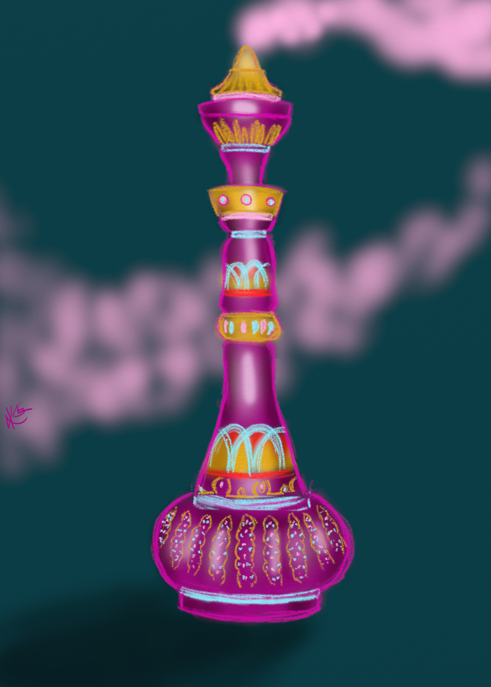 I Dream of Jeannie Bottle by Kioness on DeviantArt