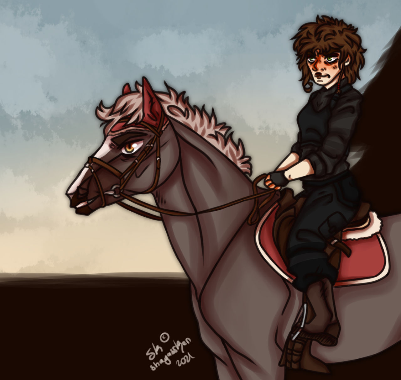 The Rider by Shagaassken on DeviantArt