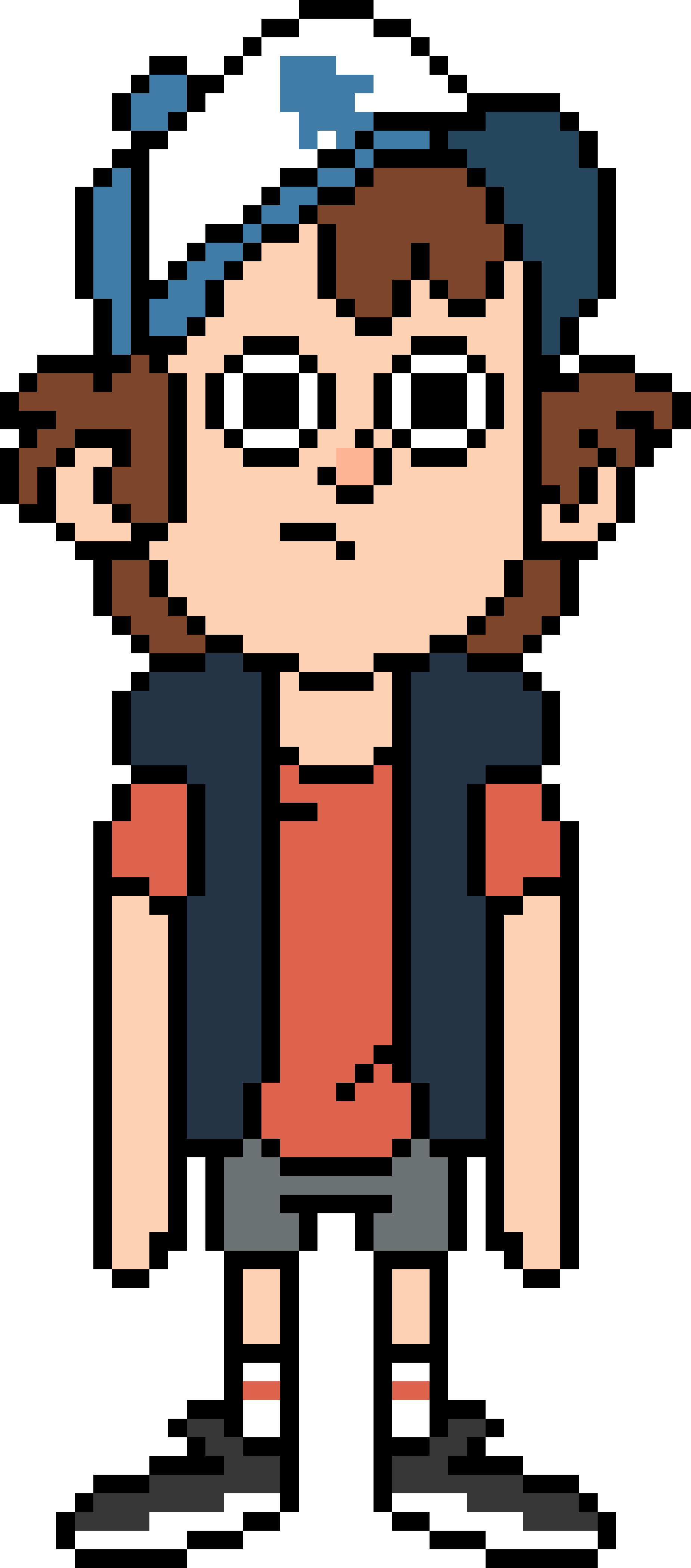 Dipper Pines Pixel Art Full