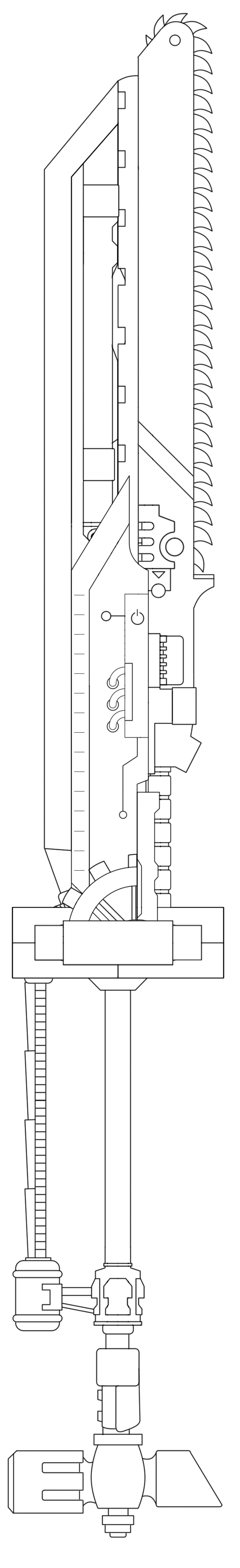 Hack n' Slash Series #3 Combi-blade Model #1