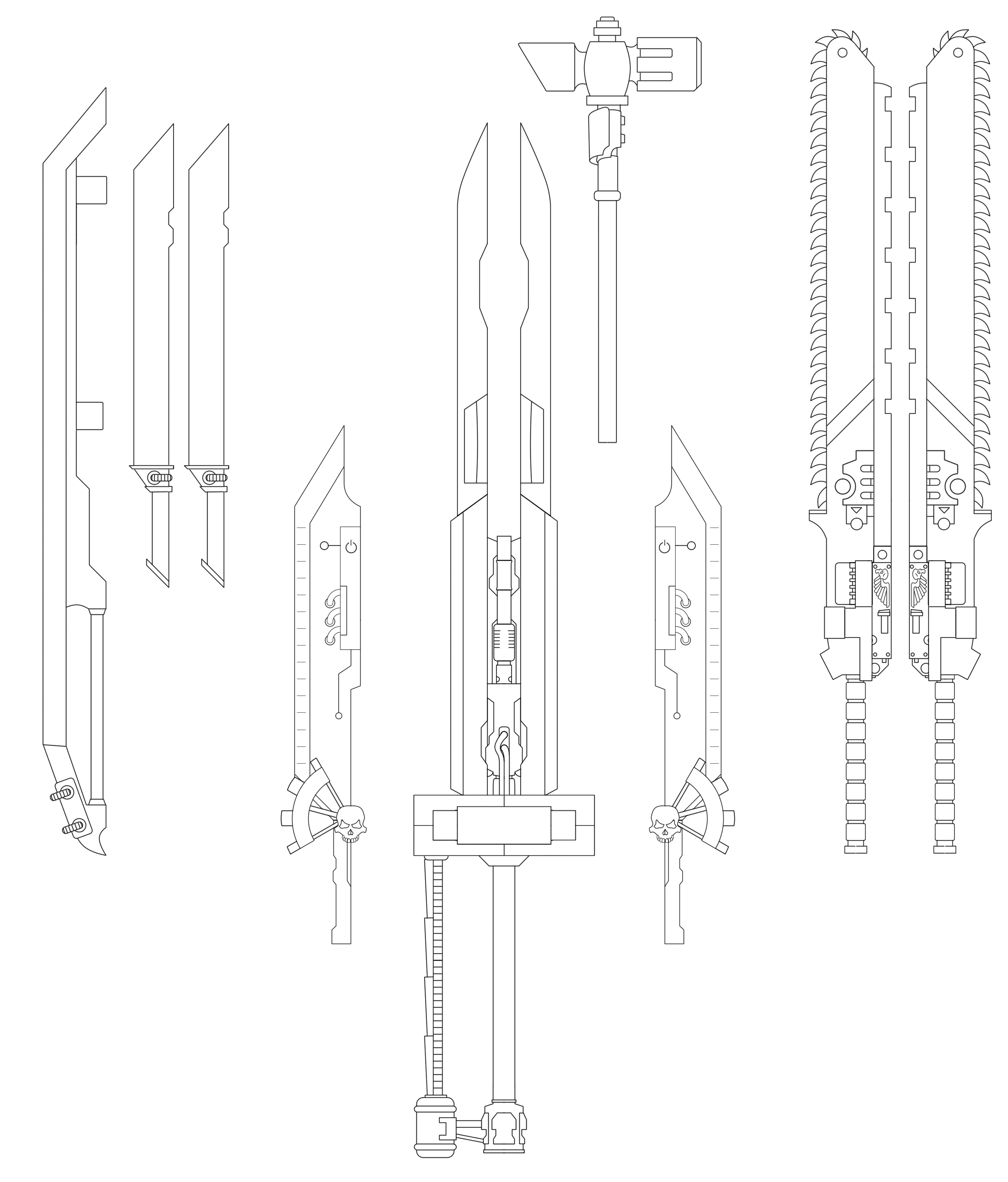 Combi-blade Model #1 Spread