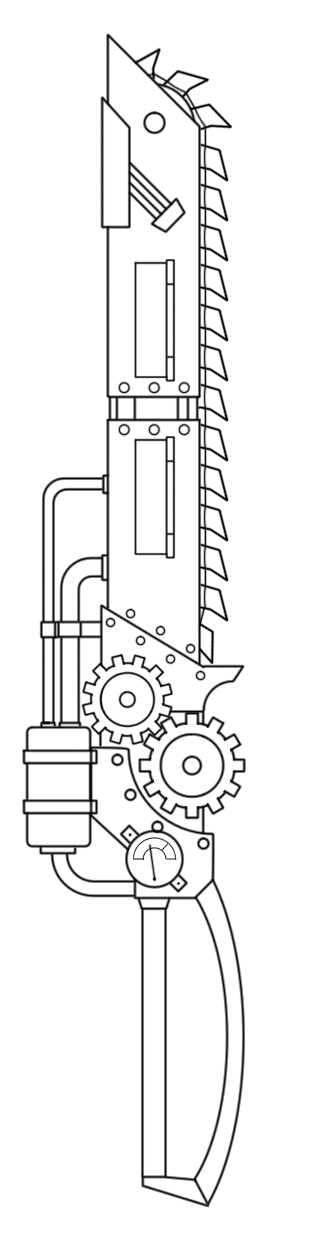 BF-006: Steampunk Chainsword