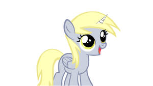 Derpy Hooves with horn