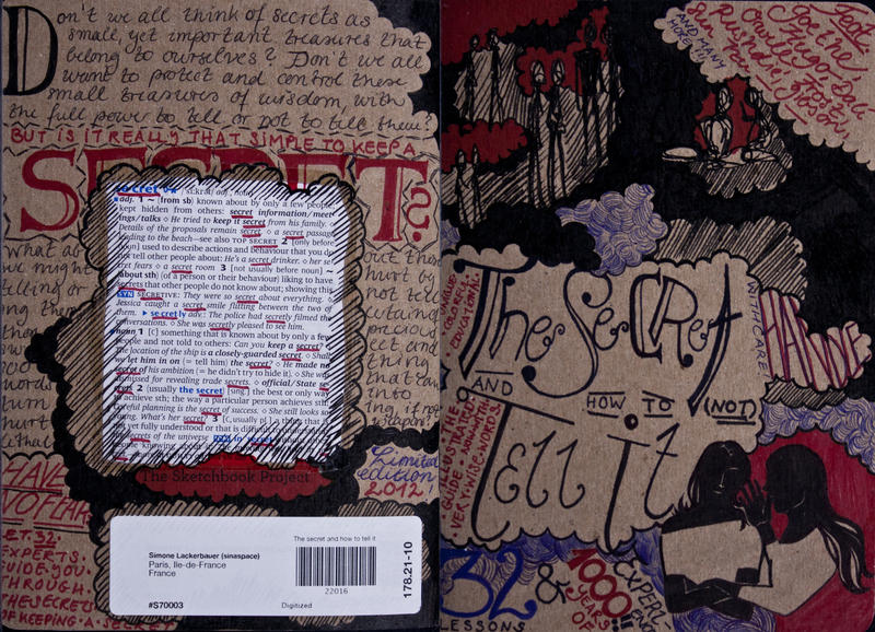 Sketchbook Project Limited Edition 2012 by simoneines