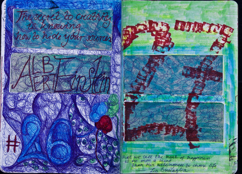 Sketchbook Project Limited Edition 2012 #26-27