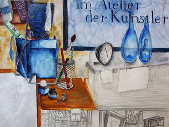 Im Atelier der Kuenstler