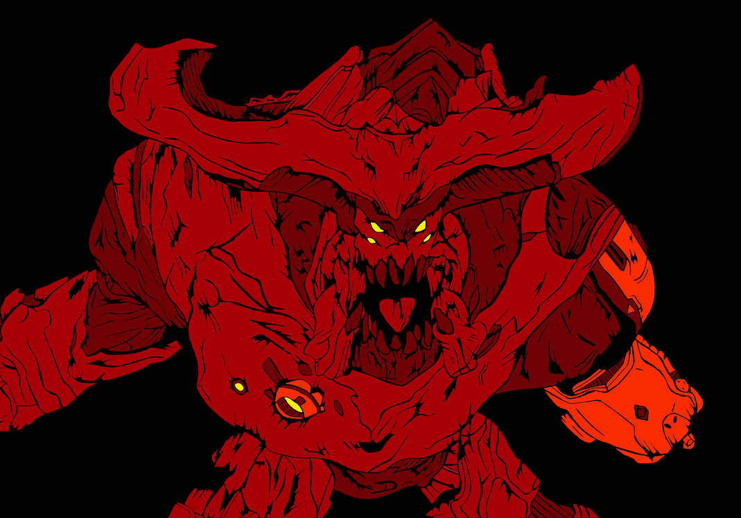 Cyberdemon Hellscream- Doom by The-Silver-Spartan