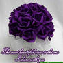 black-and-purple-color-wedding-flower-photos - Cop