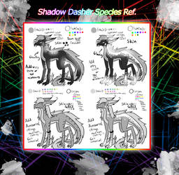 Shadow Dasher Species Reference sheet