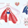 Neo Sailor Moon - Designs