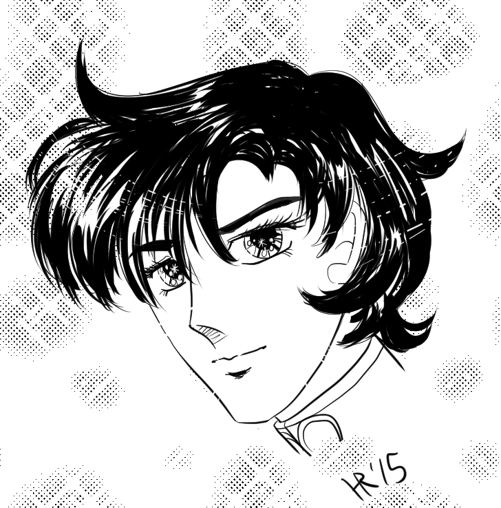 Endymion/Mamoru =old school shoujo manga style=