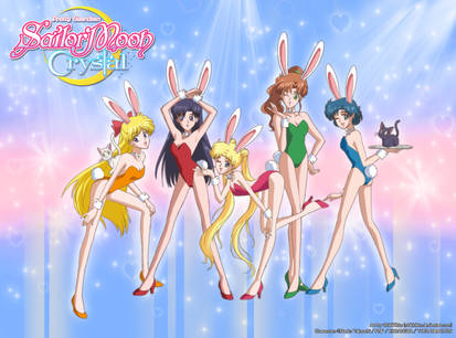 Sailor Moon Crystal - playboy bunnies