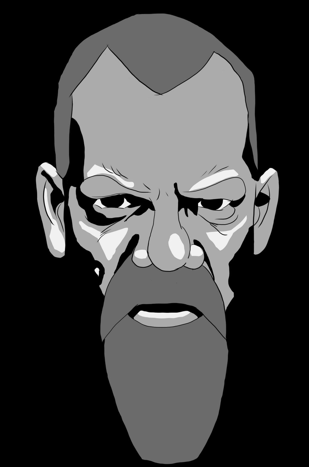 Random Evil Guy Evil Looking Guy by Mosghost13 on DeviantArt