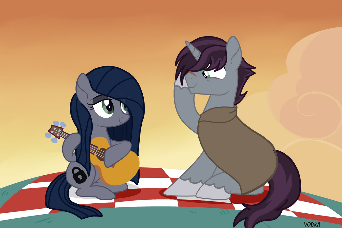 Shadow Lock x Obsidian 'Minkie' Pie by FoxyFell1337 on DeviantArt