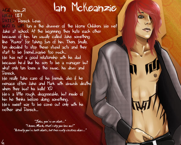 Ian McKeanzie - Character Prof