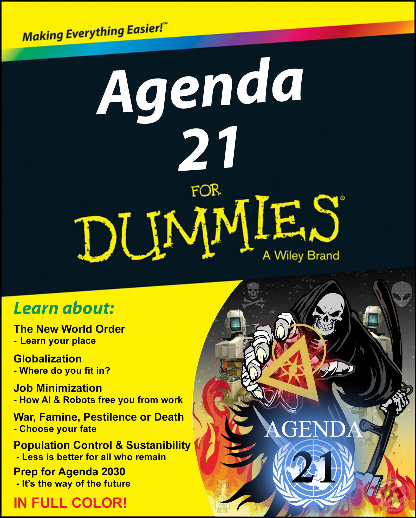 Agenda 21 For Dummies Book Cover By Topher147 On Deviantart Agenda 21 For Dummies Book Cover By Topher147 On Deviantart
