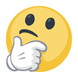 Large Thinking Emoji Icon