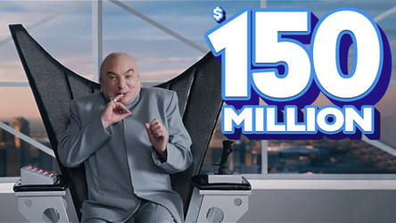 Dr Evil Australian Powerball $150 Million Dollars 