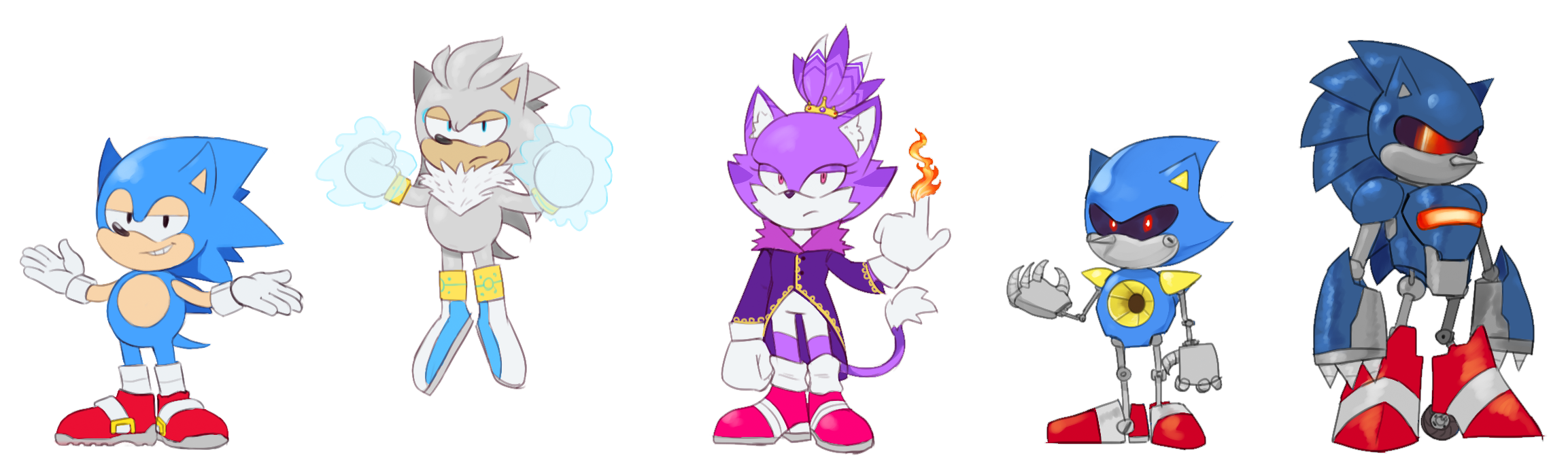 More Sonic the hedgehog redesigns by MegaHaunter on DeviantArt