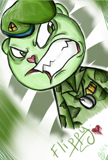 Flippy- HTF by elixirXsczjX13 on DeviantArt