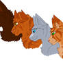 The leaders of thunderclan