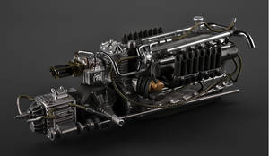 Auto Union V16 Engine