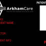 Arkham Asylum blank I.D. card