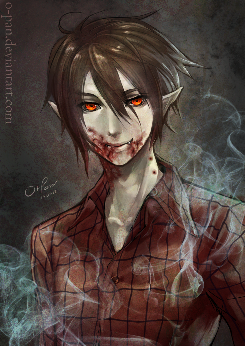 Marshall Lee drink blood