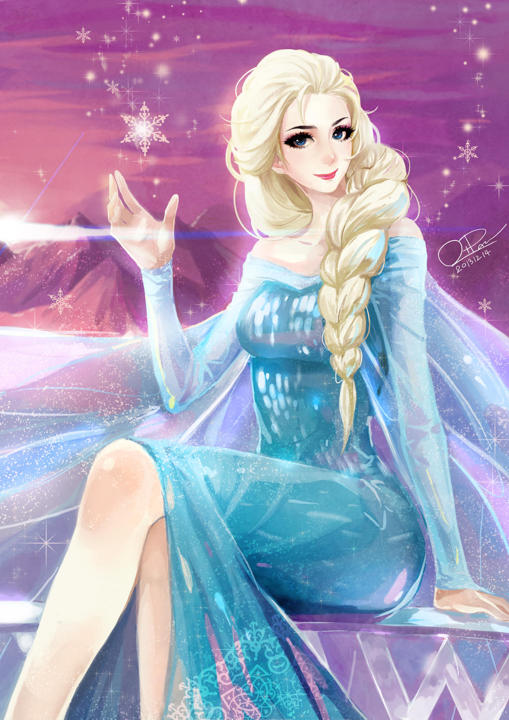 Fanart Frozen Elsa