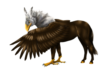 Shoten Tsukai: Horned Bald Eagle Hippogriff