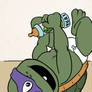 Toddler Mutant Ninja Turtle Donatello