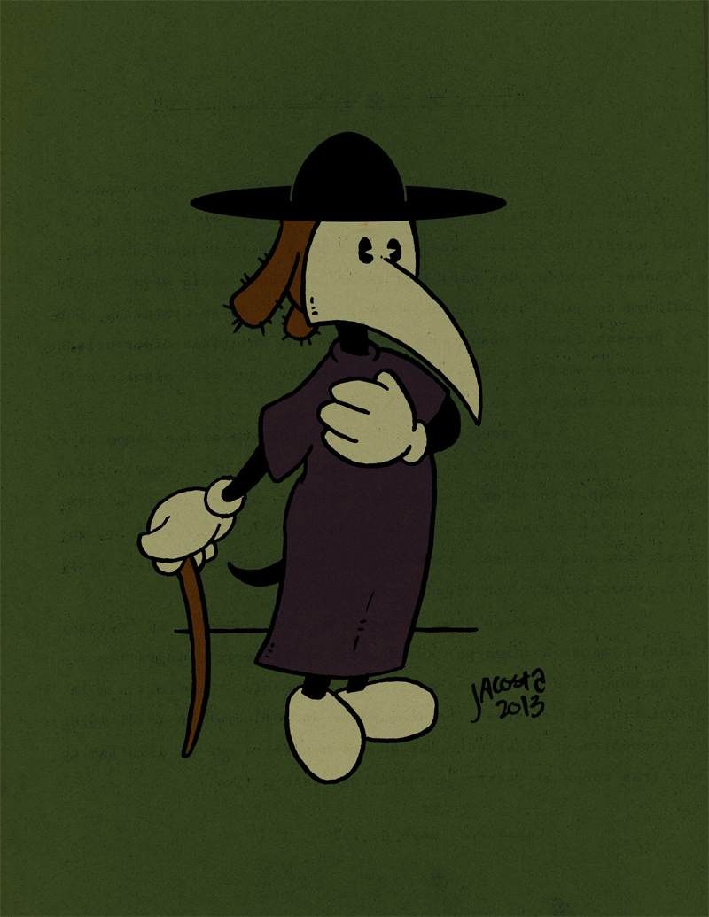 Dog Plague Doctor