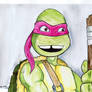 TMNT Watercolor - Donatello