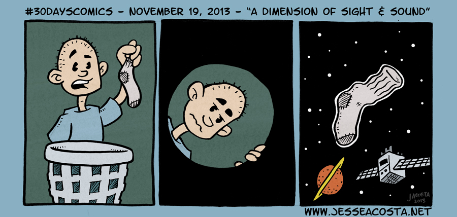 30 Days Comic Challenge Day 19 A Dimension